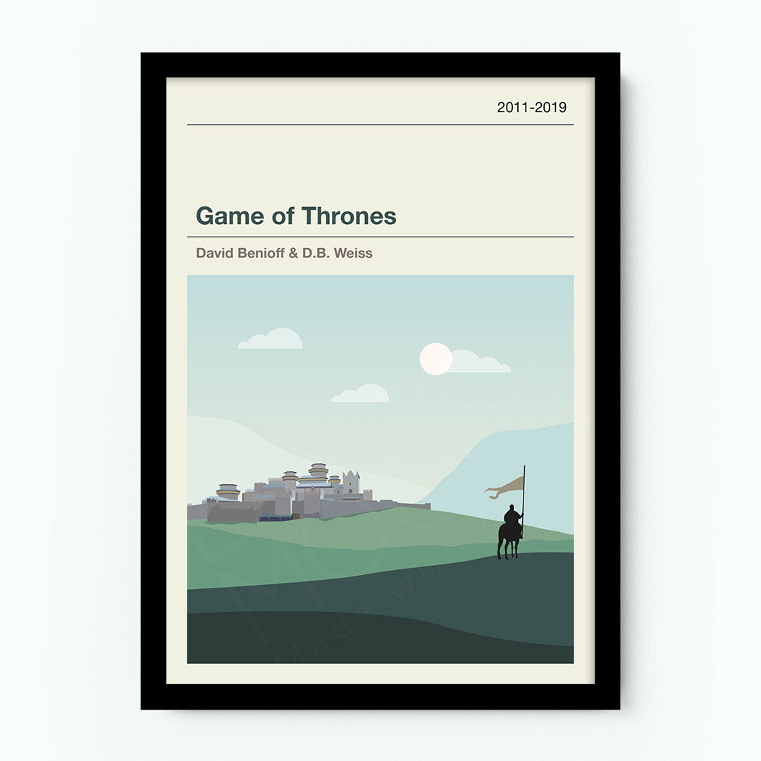 Game of Thrones Winterfell Poster – Law & Moore