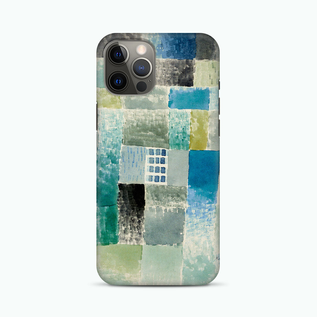 Paul Klee - First house in a settlement Phone Case