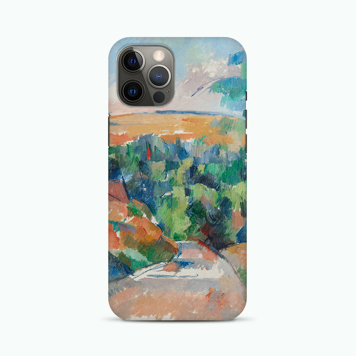 The Bend in the Road by Paul Cézanne Phone Case