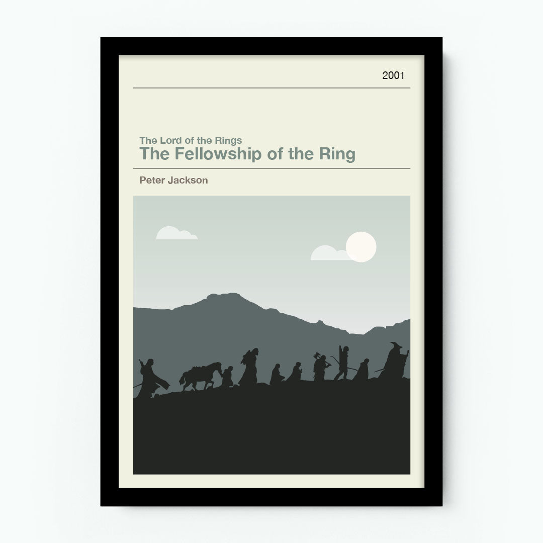 The Lord of the Rings: The Fellowship of the Ring Movie Poster