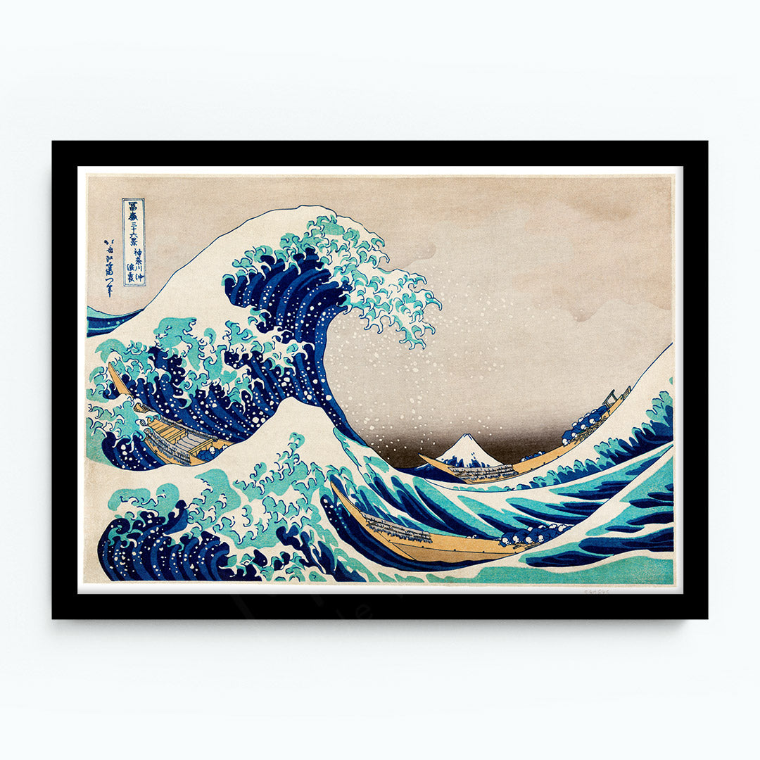 The Great Wave off Kanagawa by Katsushika Hokusai Poster