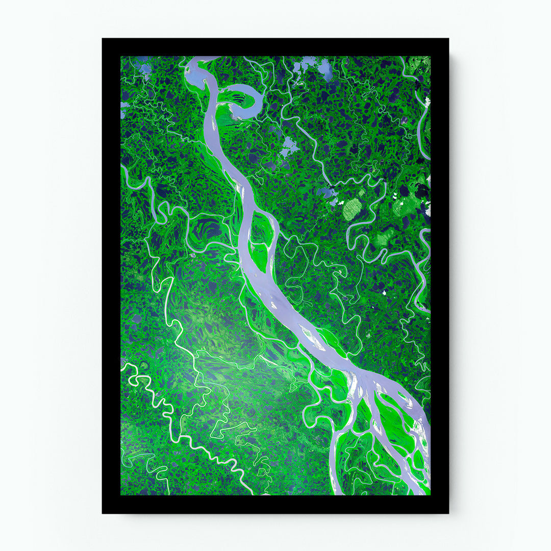 Mackenzie River Canada – Earth From Above Poster